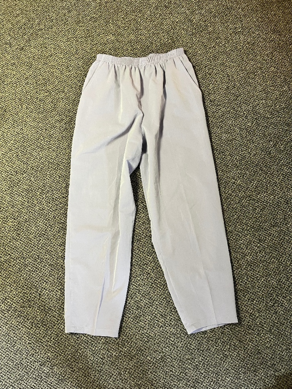 Vintage Women's Teddi Purple Lavender Jogger Pants Lounge Hiking  12.5 Waist
